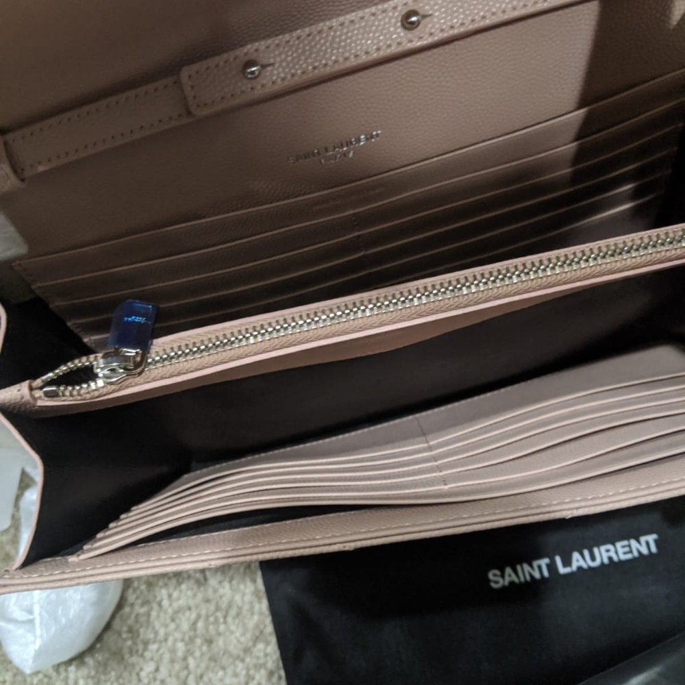 NEW SAINT LAURENT Monogram Medium chain wallet - Picture 6 of 7